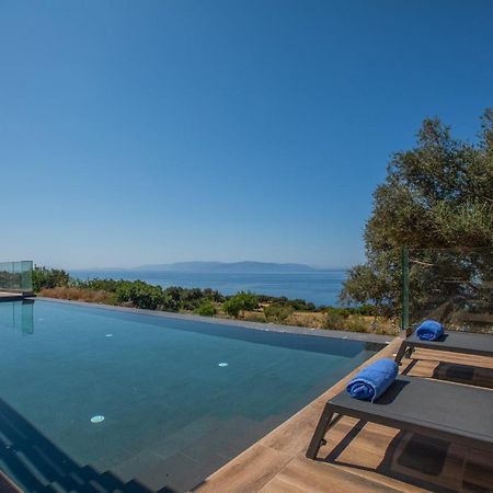 Brand New Villa Lefka With Private Pool At Platies Πλατείες Εξωτερικό φωτογραφία