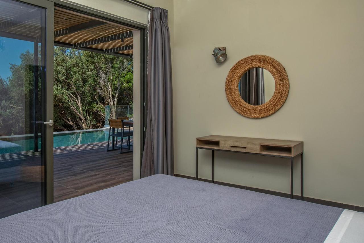 Brand New Villa Lefka With Private Pool At Platies Πλατείες Εξωτερικό φωτογραφία