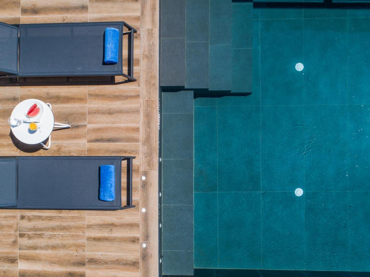 Brand New Villa Lefka With Private Pool At Platies Πλατείες Εξωτερικό φωτογραφία