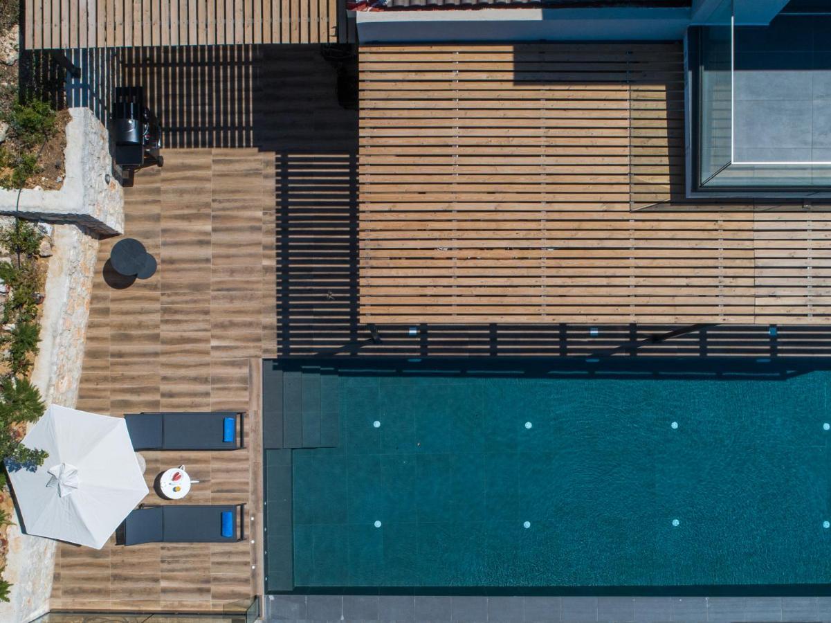 Brand New Villa Lefka With Private Pool At Platies Πλατείες Εξωτερικό φωτογραφία