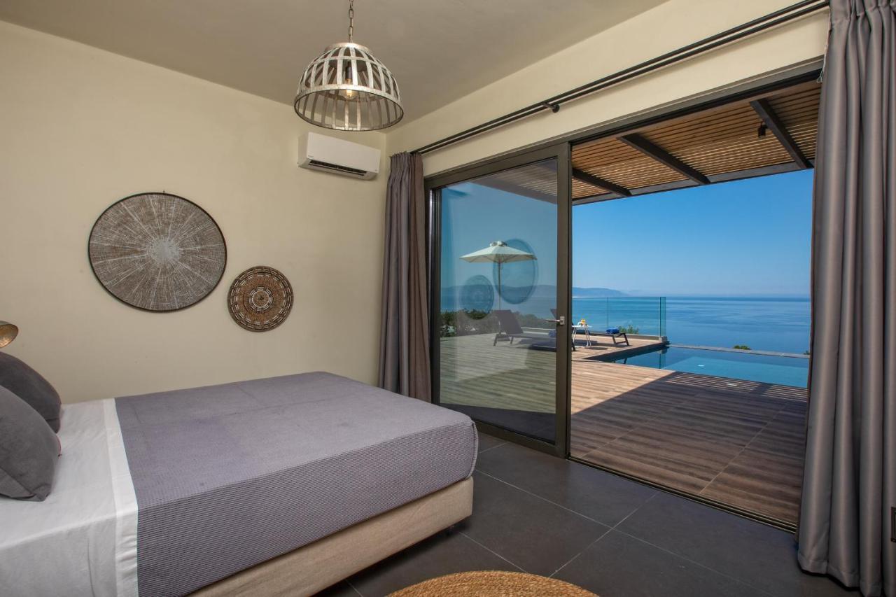 Brand New Villa Lefka With Private Pool At Platies Πλατείες Εξωτερικό φωτογραφία
