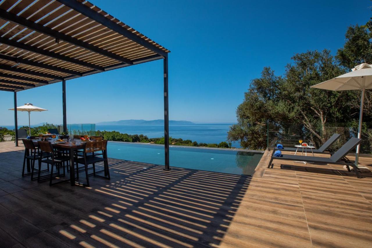 Brand New Villa Lefka With Private Pool At Platies Πλατείες Εξωτερικό φωτογραφία