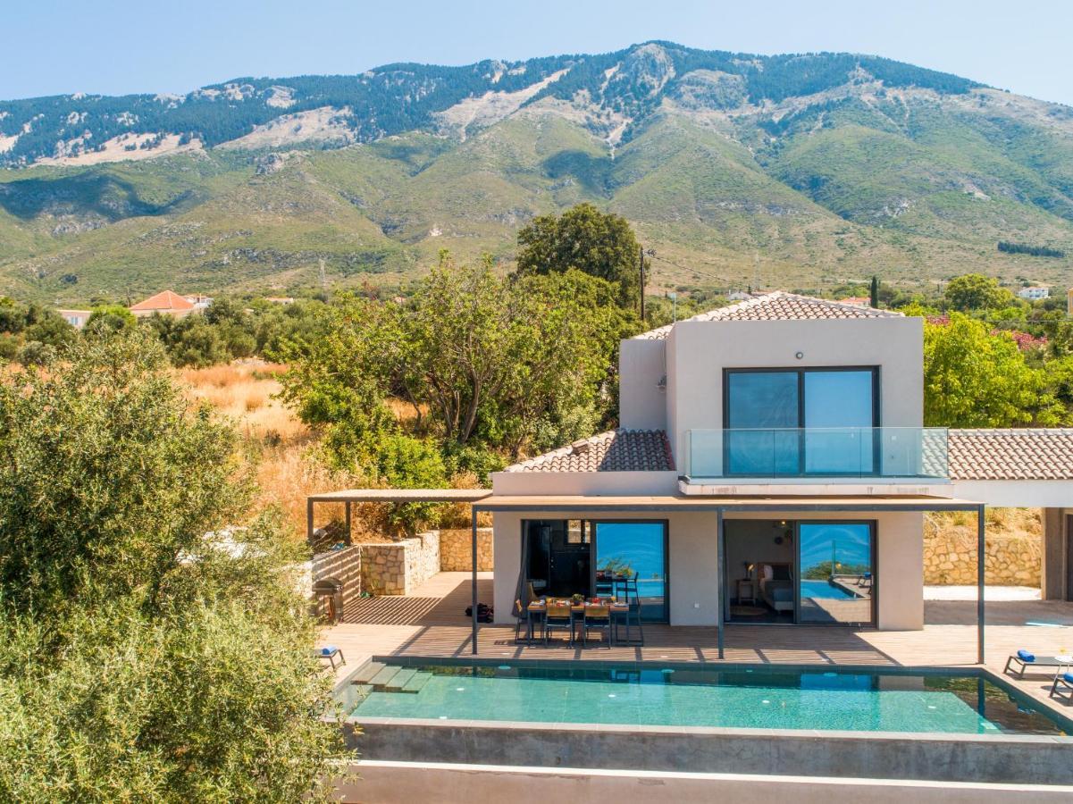 Brand New Villa Lefka With Private Pool At Platies Πλατείες Εξωτερικό φωτογραφία