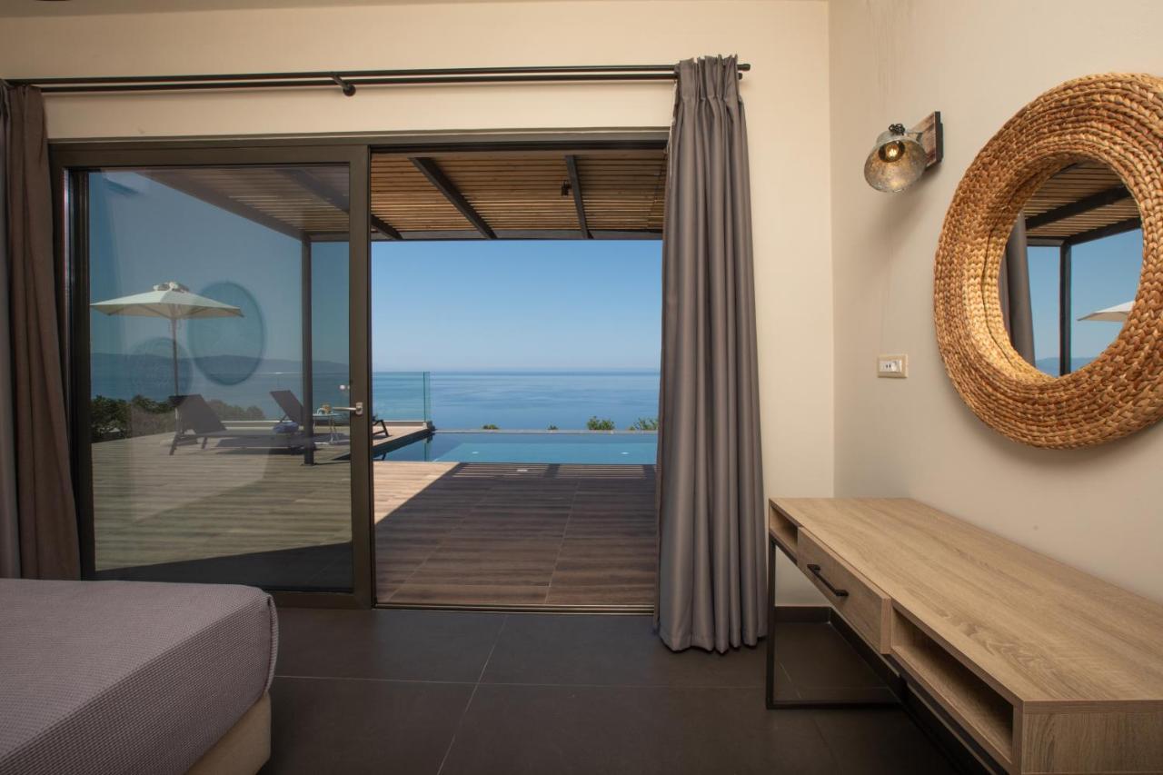 Brand New Villa Lefka With Private Pool At Platies Πλατείες Εξωτερικό φωτογραφία